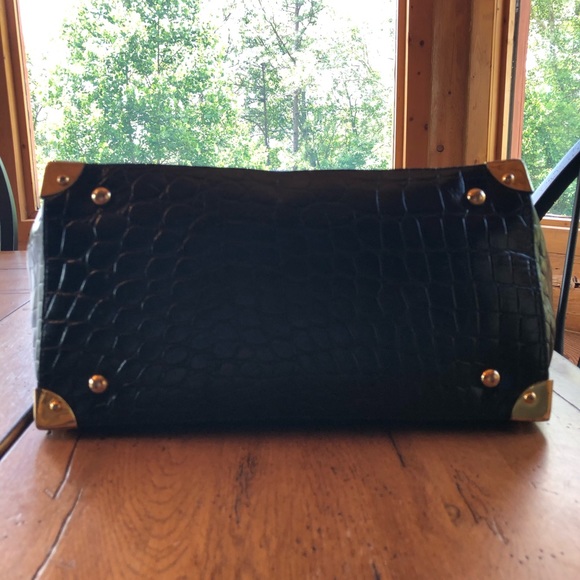 Rafe New York Crocodile Embossed Tote - Picture 3 of 12